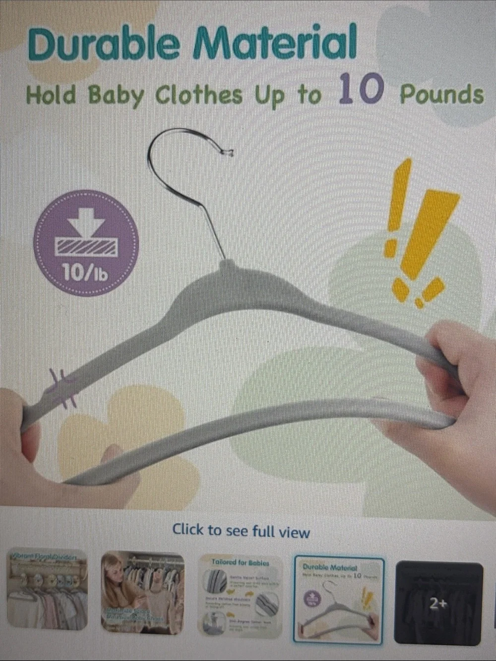 Kids Velvet Hangers - Set of 15